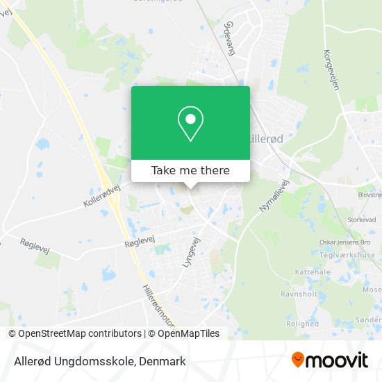 Allerød Ungdomsskole map