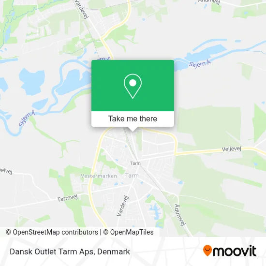 Dansk Outlet Tarm Aps map