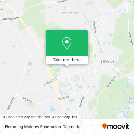 Flemming Moldow Frisørsalon map