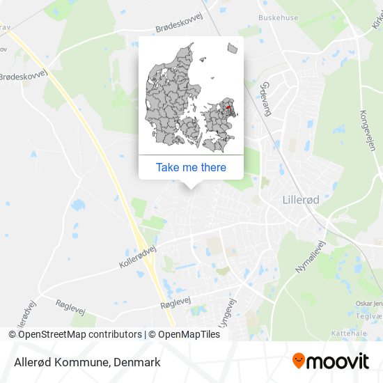 Allerød Kommune map