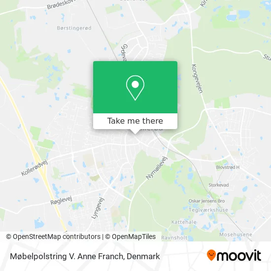 Møbelpolstring V. Anne Franch map