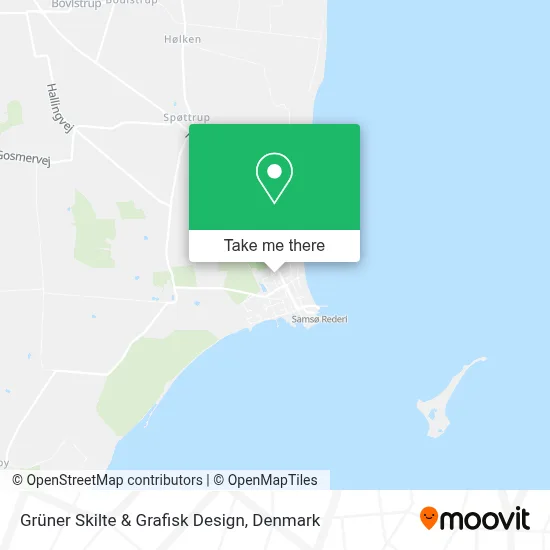 Grüner Skilte & Grafisk Design map