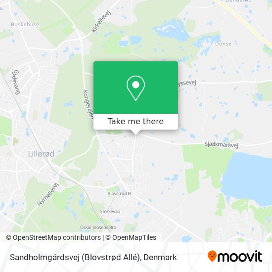 Sandholmgårdsvej (Blovstrød Allé) map