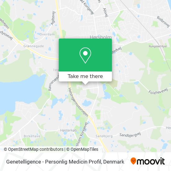 Genetelligence - Personlig Medicin Profil map
