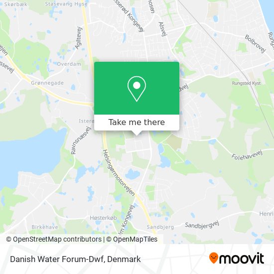 Danish Water Forum-Dwf map