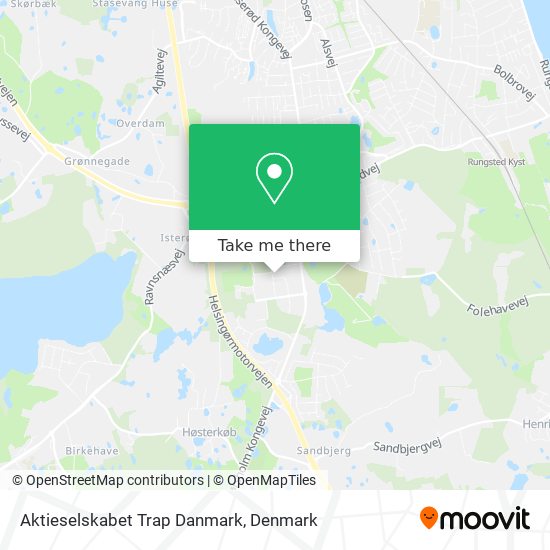 Aktieselskabet Trap Danmark map