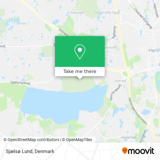 Sjælsø Lund map