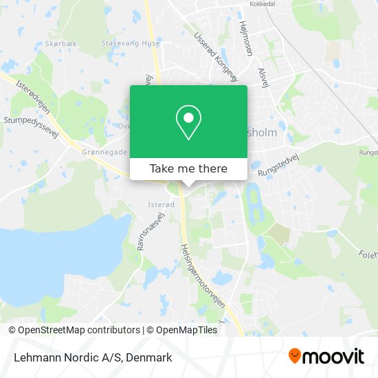 Lehmann Nordic A/S map