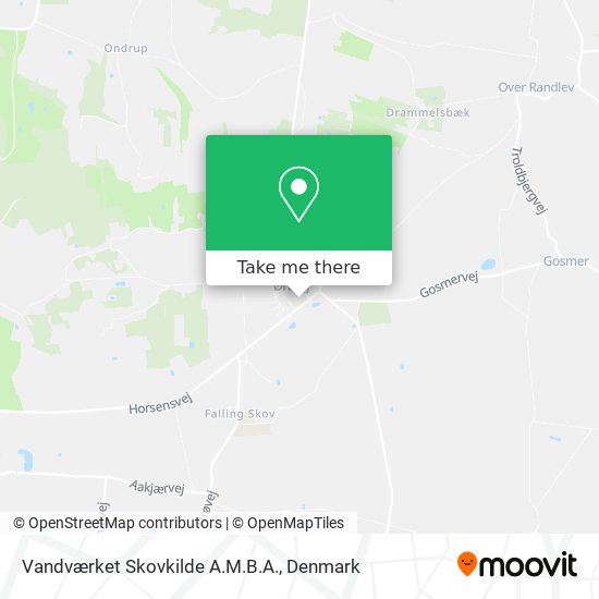 Vandværket Skovkilde A.M.B.A. map