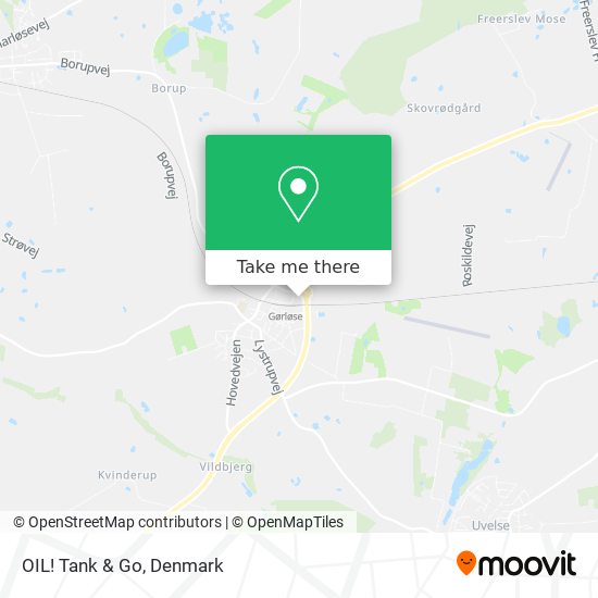 OIL! Tank & Go map