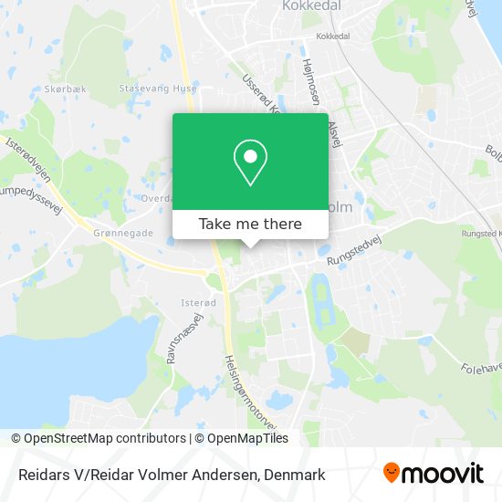 Reidars V / Reidar Volmer Andersen map