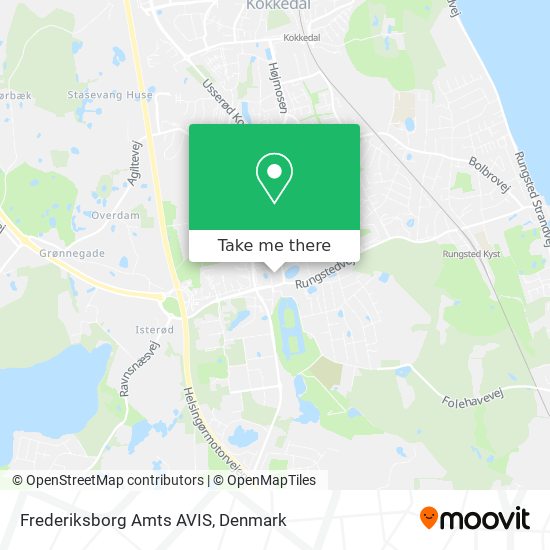 Frederiksborg Amts AVIS map