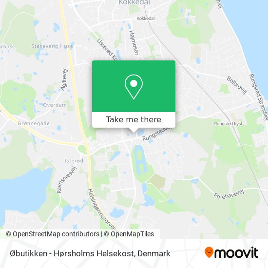 Øbutikken - Hørsholms Helsekost map