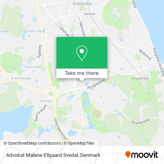 Advokat Malene Ellgaard Svedal map