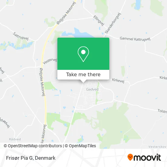 Frisør Pia G map