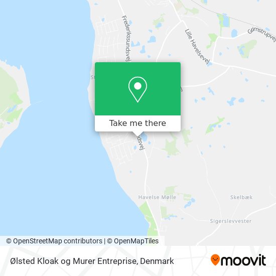 Ølsted Kloak og Murer Entreprise map