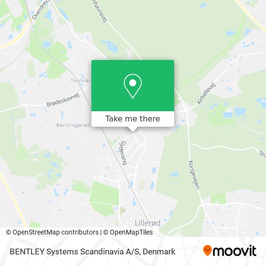 BENTLEY Systems Scandinavia A / S map