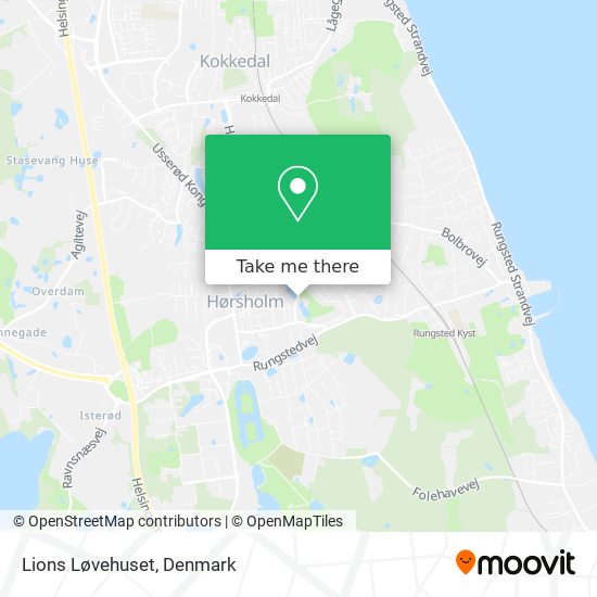 Lions Løvehuset map