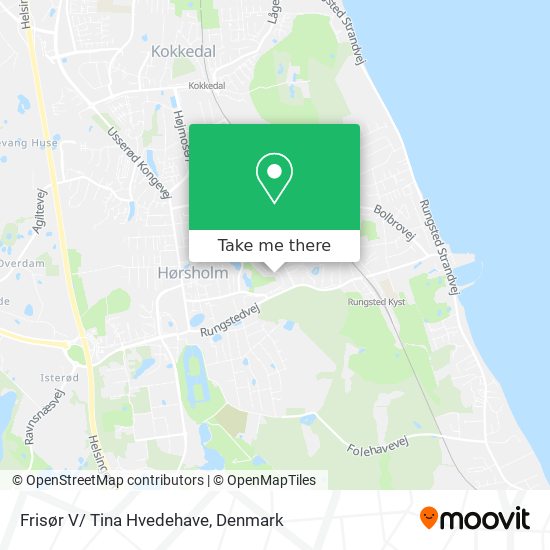 Frisør V/ Tina Hvedehave map