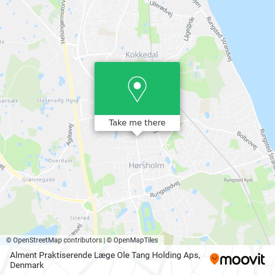 Alment Praktiserende Læge Ole Tang Holding Aps map