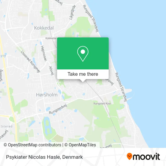 Psykiater Nicolas Hasle map