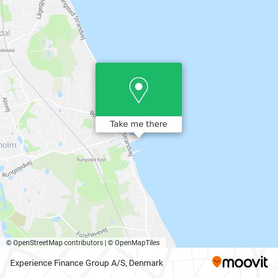 Experience Finance Group A/S map