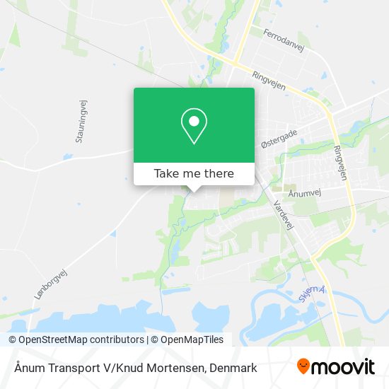 Ånum Transport V / Knud Mortensen map