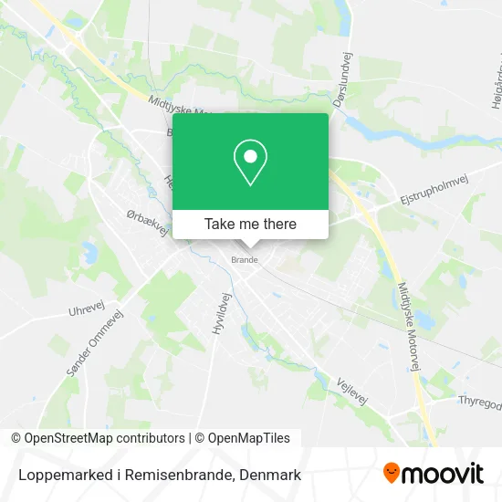 Loppemarked i Remisenbrande map