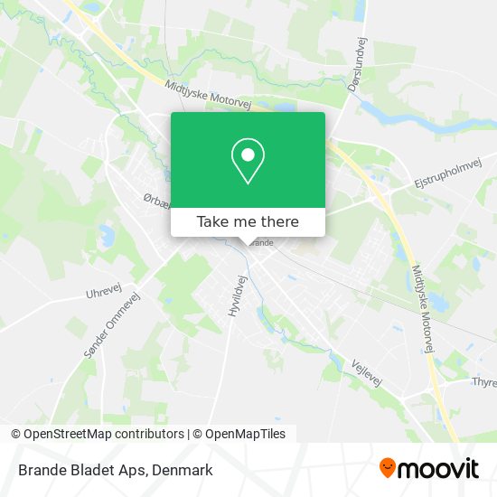 Brande Bladet Aps map