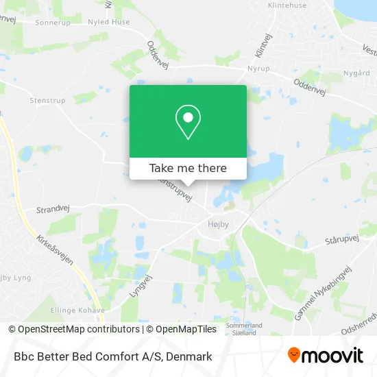 Bbc Better Bed Comfort A/S map