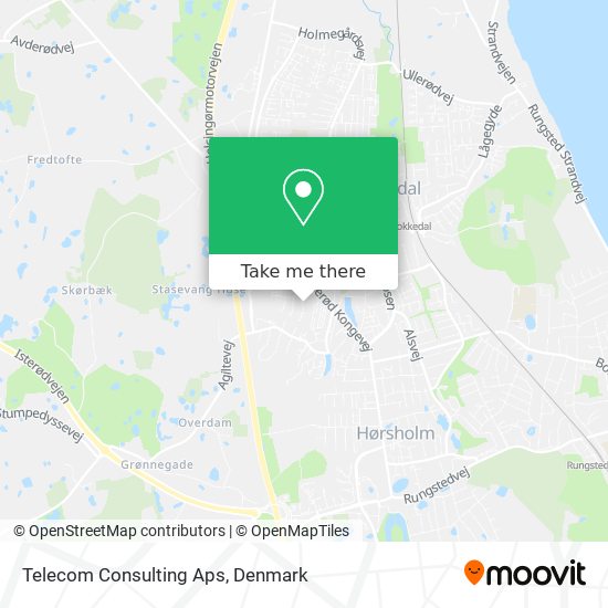 Telecom Consulting Aps map
