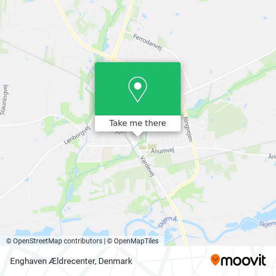 Enghaven Ældrecenter map