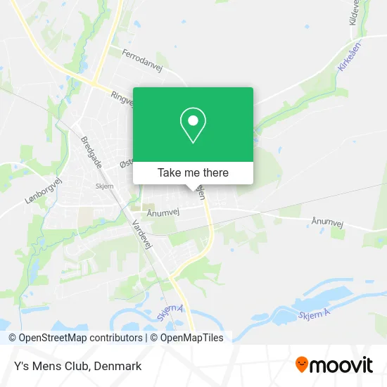 Y's Mens Club map