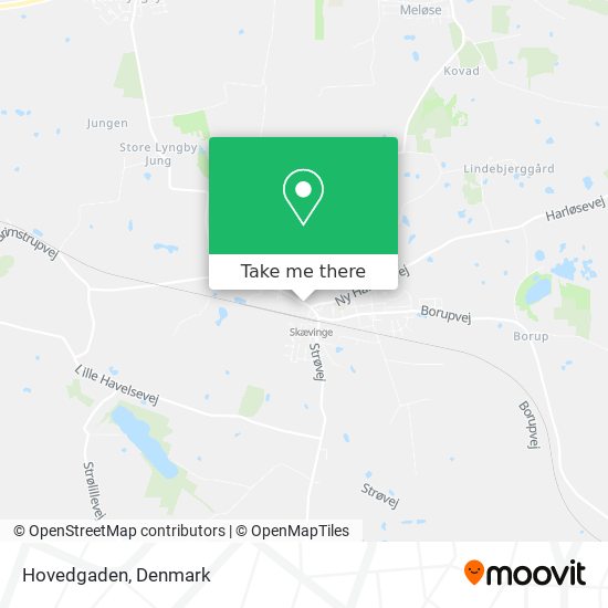 Hovedgaden map