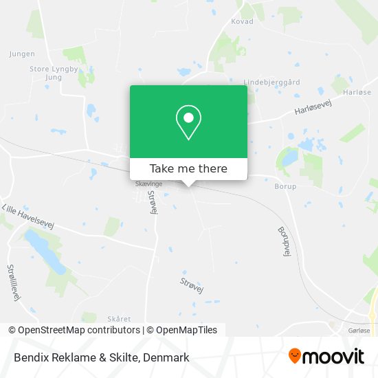 Bendix Reklame & Skilte map