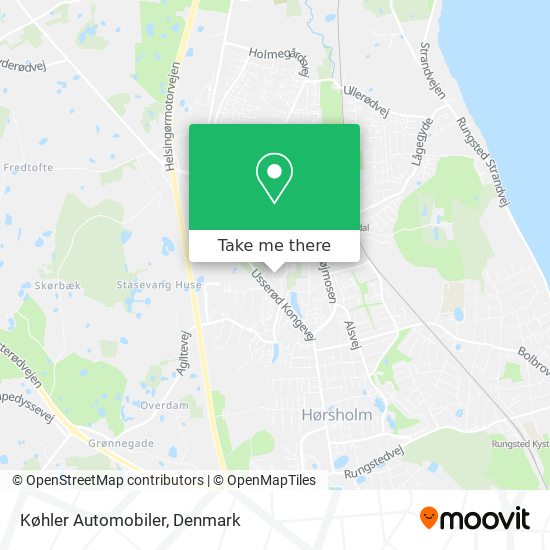 Køhler Automobiler map