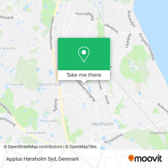 Applus Hørsholm Syd map