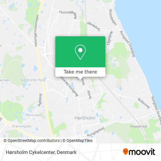 Hørsholm Cykelcenter map