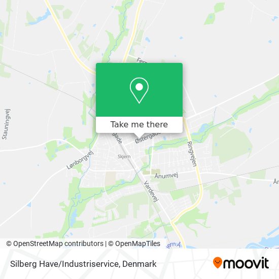 Silberg Have/Industriservice map