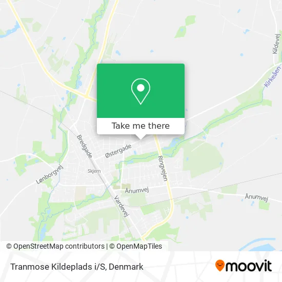 Tranmose Kildeplads i/S map