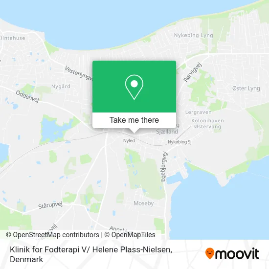 Klinik for Fodterapi V/ Helene Plass-Nielsen map