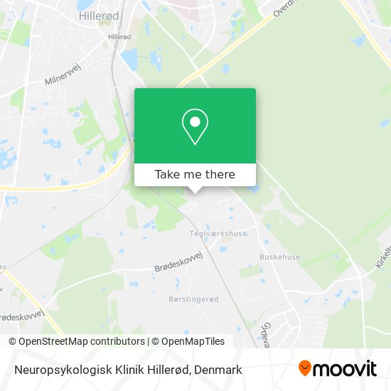 Neuropsykologisk Klinik Hillerød map