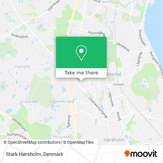 Stark Hørsholm map