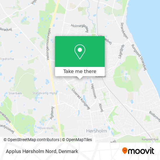 Applus Hørsholm Nord map