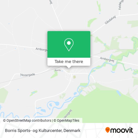 Borris Sports- og Kulturcenter map