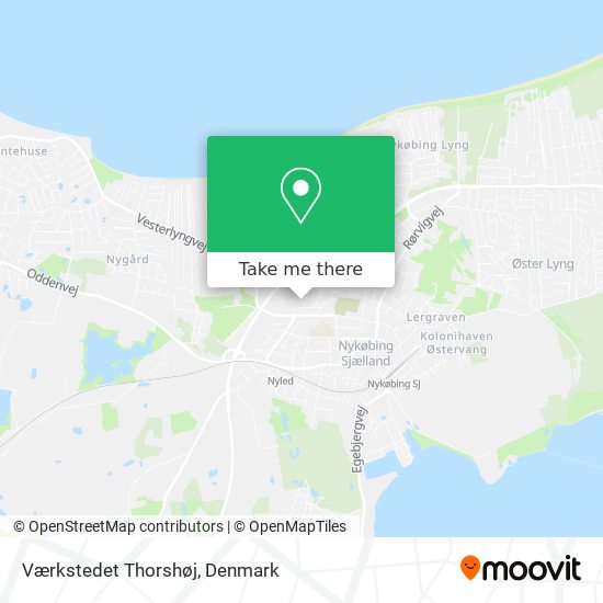 Værkstedet Thorshøj map