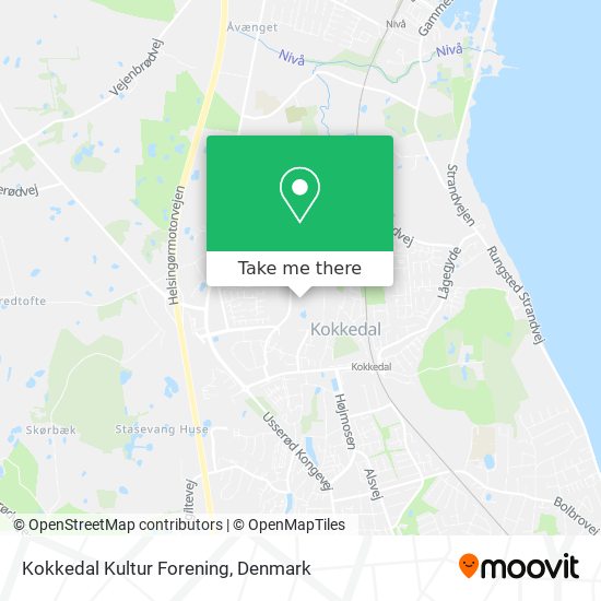 Kokkedal Kultur Forening map
