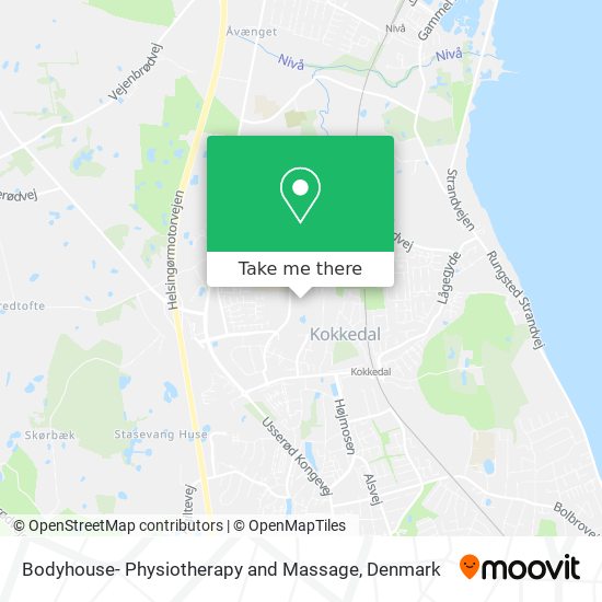 Bodyhouse- Physiotherapy and Massage map