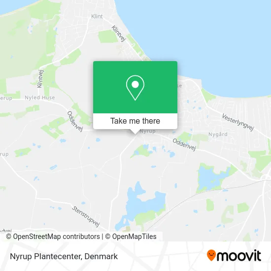 Nyrup Plantecenter map