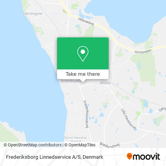 Frederiksborg Linnedservice A / S map